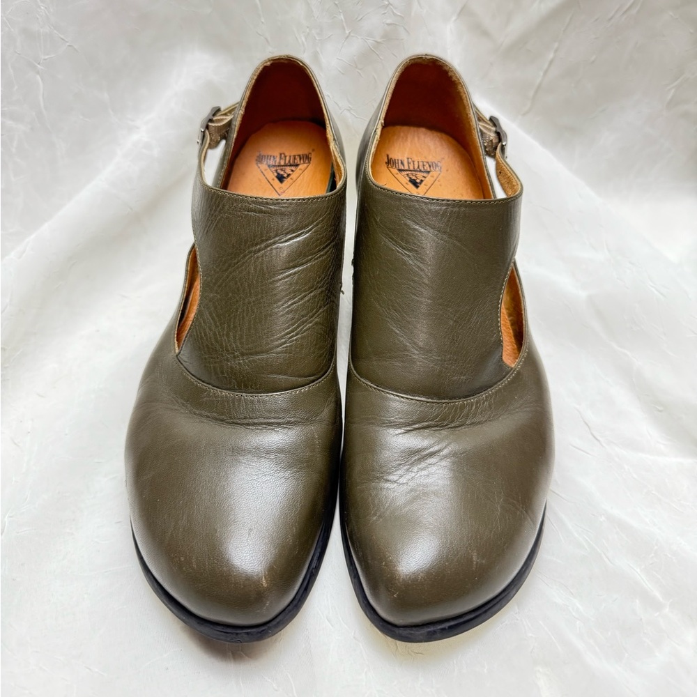 John Fluevog  Olive Green Women's Shoes szie 8.5 - Picture 2 of 9